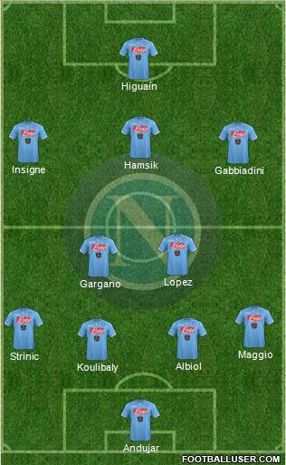 Napoli Formation 2015
