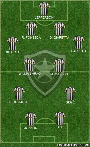 Botafogo FR Formation 2015