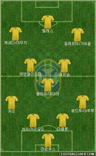 Brazil Formation 2015