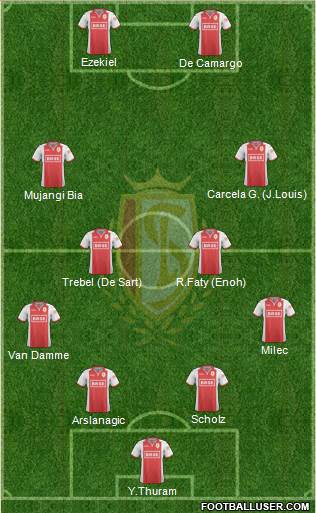 R Standard de Liège Formation 2015