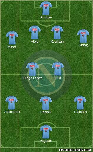 Napoli Formation 2015