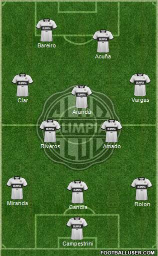C Olimpia Formation 2015