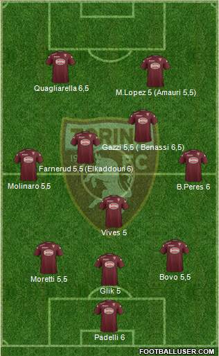 Torino Formation 2015