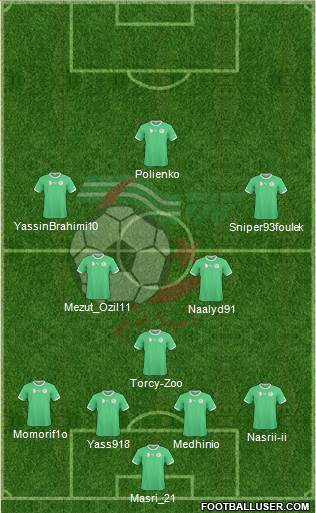Algeria Formation 2015