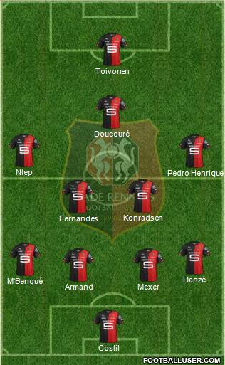 Stade Rennais Football Club Formation 2015