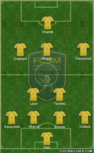 FC Sochaux-Montbéliard Formation 2015