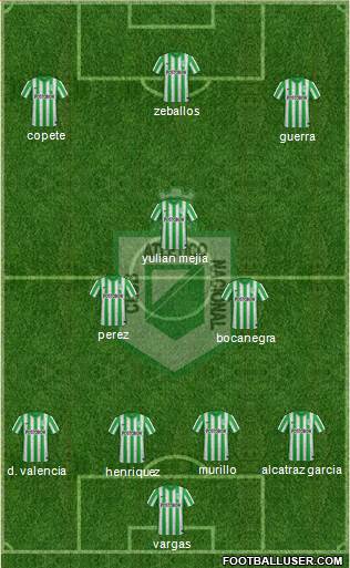 CDC Atlético Nacional Formation 2015