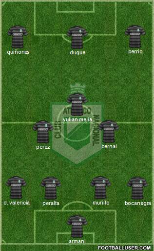 CDC Atlético Nacional Formation 2015