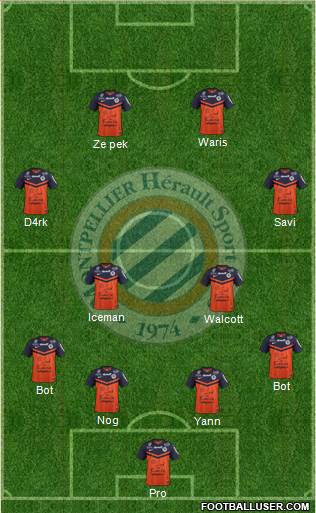 Montpellier Hérault Sport Club Formation 2015