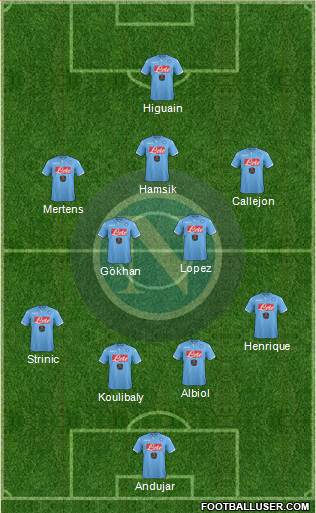 Napoli Formation 2015