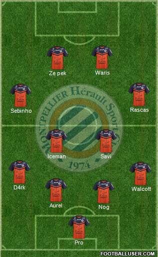 Montpellier Hérault Sport Club Formation 2015