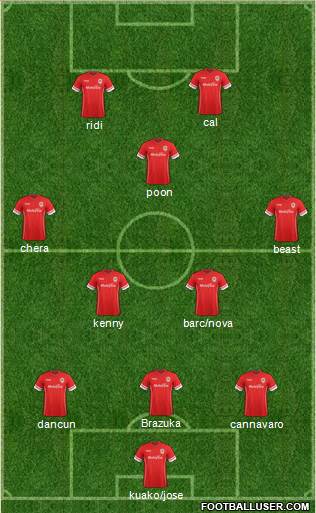 Cardiff City Formation 2015