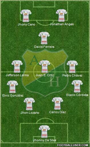 CD Atlético Huila Formation 2015