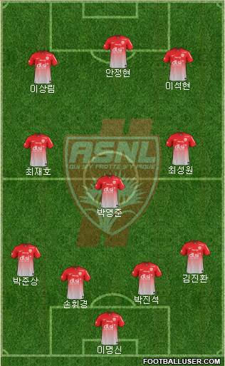 A.S. Nancy Lorraine Formation 2015