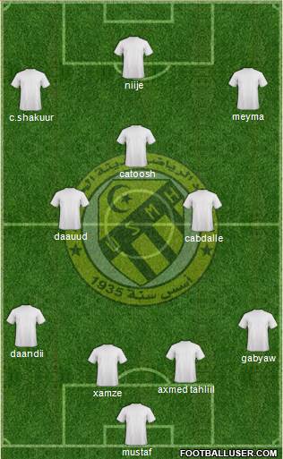 Union Sportive Madinet El-Harrach Formation 2015