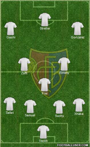 FC Basel Formation 2015