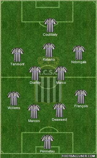 Sporting du Pays de Charleroi football formation