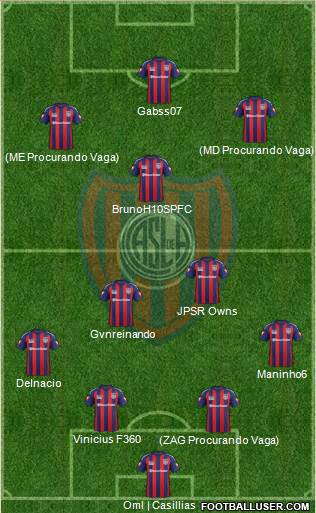 San Lorenzo de Almagro Formation 2015
