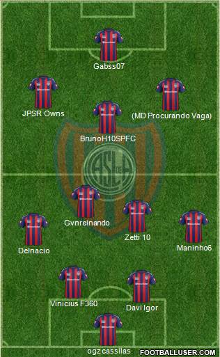 San Lorenzo de Almagro Formation 2015