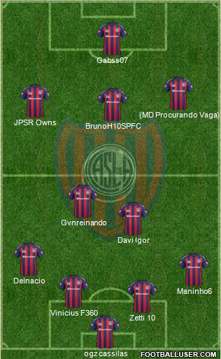 San Lorenzo de Almagro Formation 2015