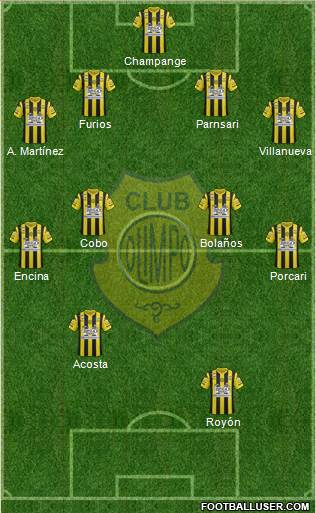 Olimpo de Bahía Blanca Formation 2015