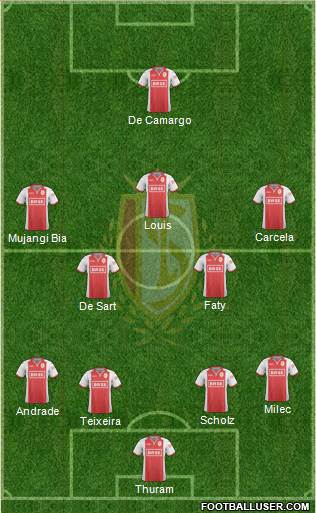 R Standard de Liège Formation 2015