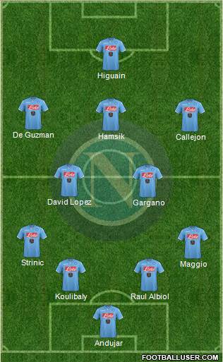 Napoli Formation 2015