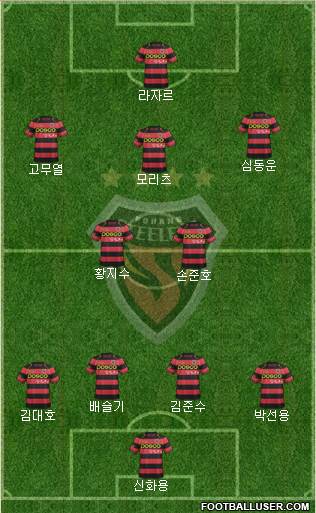 Pohang Steelers Formation 2015