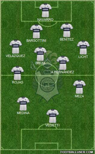 Gimnasia y Esgrima de La Plata Formation 2015