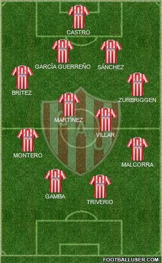 Unión de Santa Fe Formation 2015