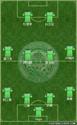 Tai Po Football Club Formation 2015