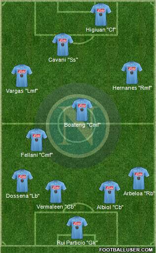 Napoli Formation 2015