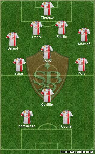 Stade Brestois 29 Formation 2015