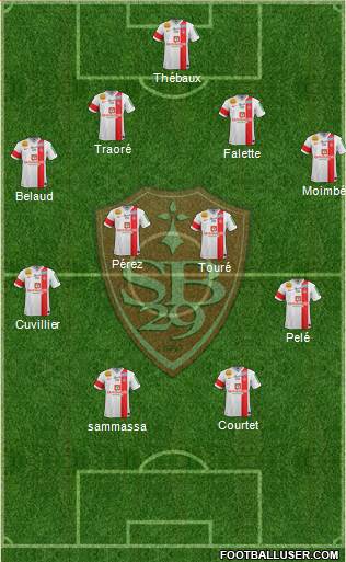 Stade Brestois 29 Formation 2015