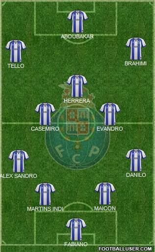 Futebol Clube do Porto - SAD Formation 2015