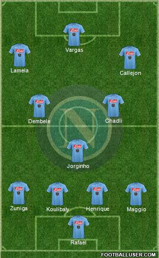 Napoli Formation 2015