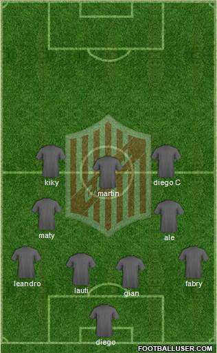 9 de Julio Formation 2015