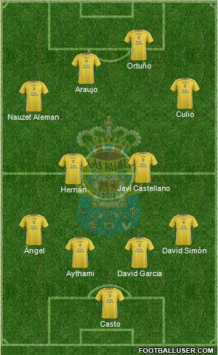 U.D. Las Palmas S.A.D. Formation 2015