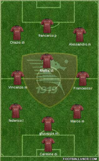 Salernitana Formation 2015