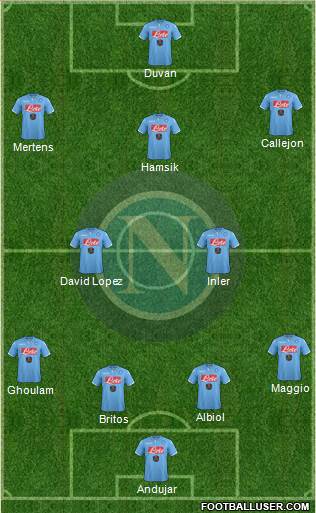 Napoli Formation 2015