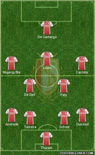R Standard de Liège Formation 2015