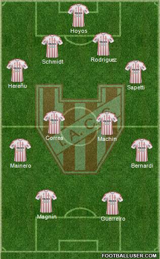 Instituto de Córdoba Formation 2015