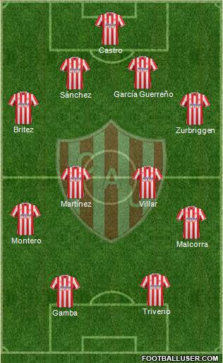 Unión de Santa Fe Formation 2015