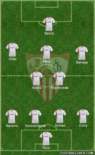 Sevilla F.C., S.A.D. Formation 2015