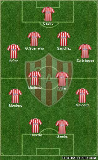 Unión de Santa Fe Formation 2015
