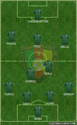 Cameroon Formation 2015