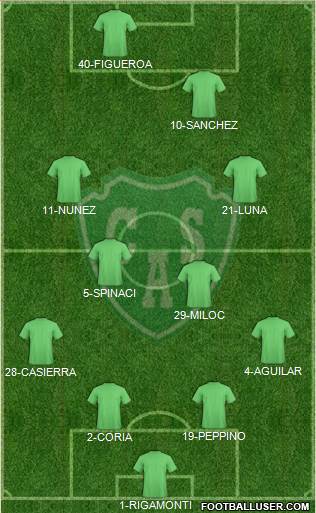 Sarmiento de Junín Formation 2015