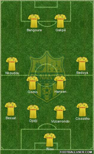 FC Nantes Formation 2015