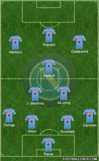 Napoli Formation 2015