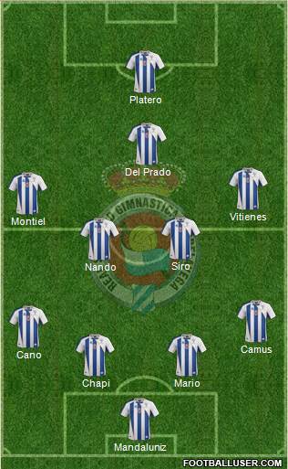 Gimnástica Torrelavega Formation 2015